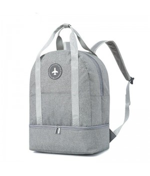 Gym Bag Backpack With Shoe Compartment