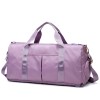 Pink Gym Bag With Shoe Compartment