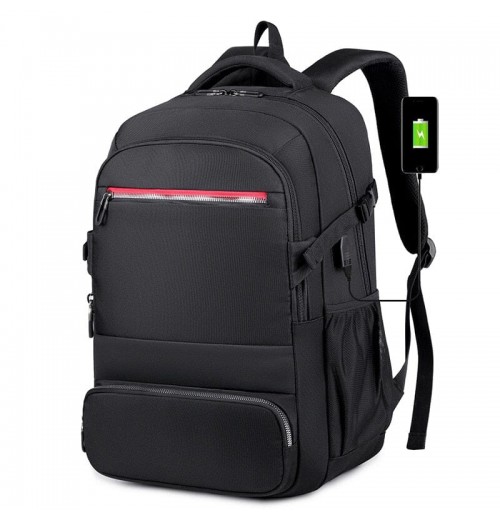 Travel Laptop Large Computer Backpack With USB Charger