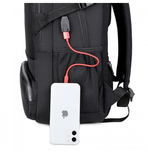 Travel Laptop Large Computer Backpack With USB Charger